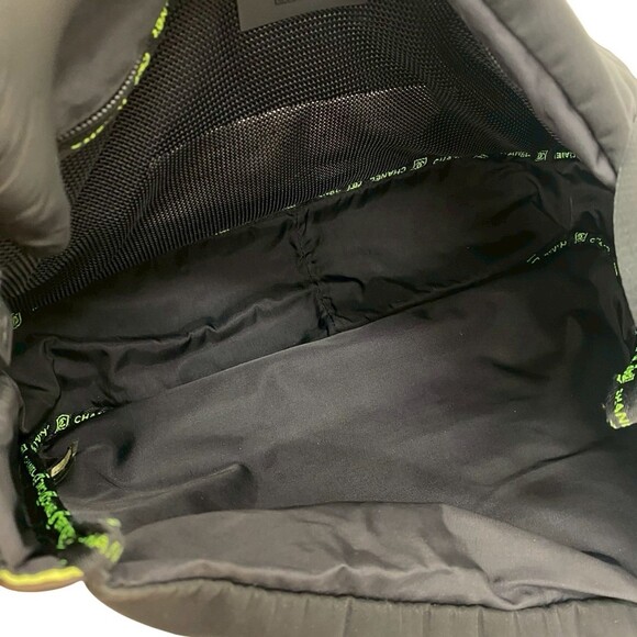 CHANEL Black Leather Logo Shoulder Bag - Picture 9 of 10